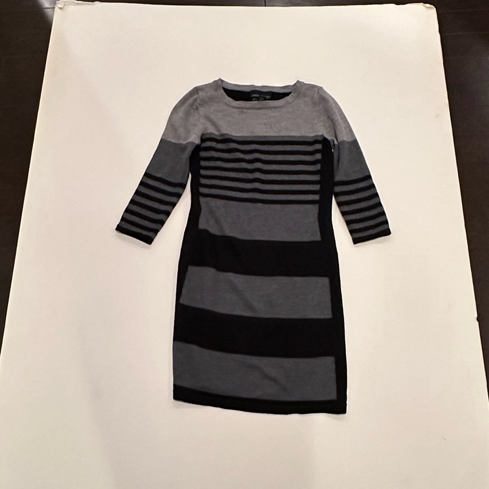 Black/Gray Sweater Dress Bundle